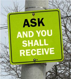 jesus said ask and you shall receive