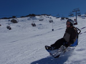 paraplegic skiing 