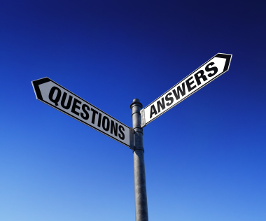 Do you need to trade some of your answers for questions?