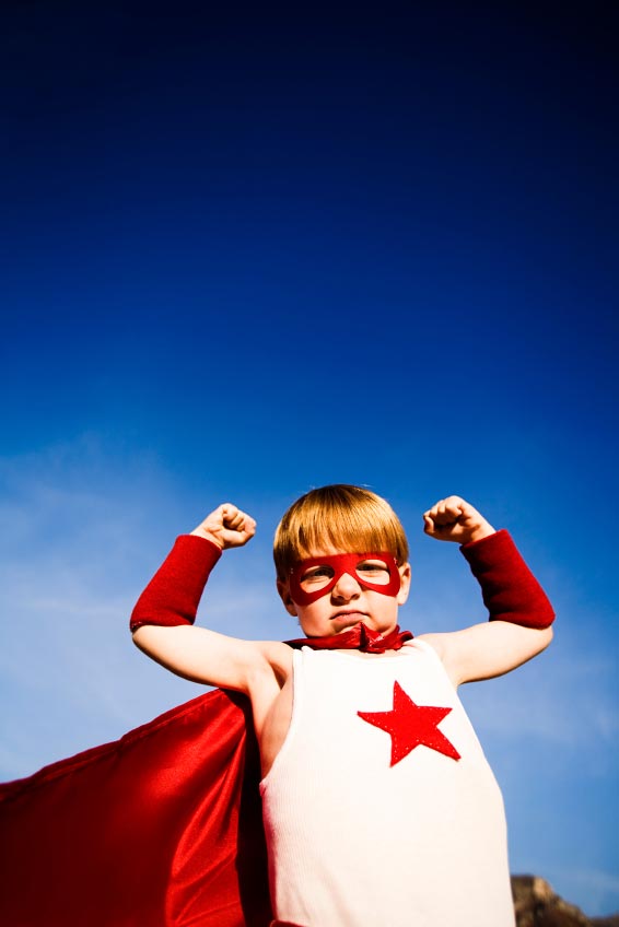 How powerful are you? Become Your Own Super Hero.