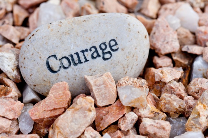 “Courage is…”