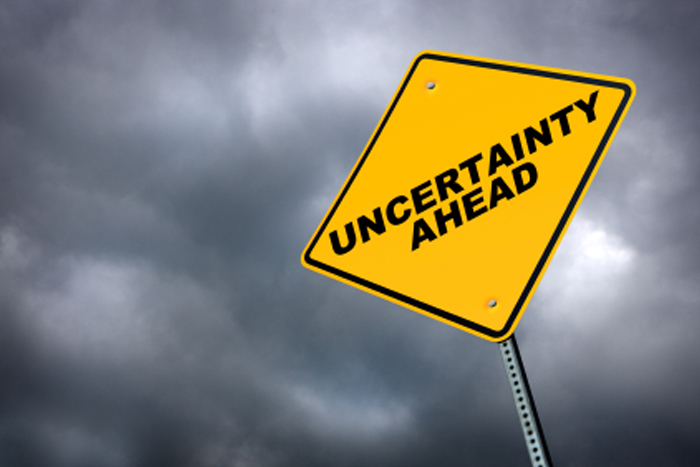 Embrace uncertainty. It lines your path to security.