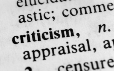 Handle Criticism Better